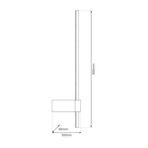 Kinkiet SWING 12W LED 3000-6000K Kinkiet SWING 12W LED 3000-6000K