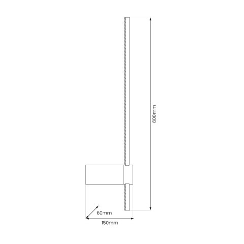 Kinkiet SWING 8W LED 3000-6000K Kinkiet SWING 8W LED 3000-6000K