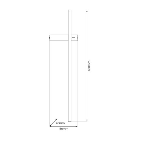 Kinkiet VISION 8W LED 3000K Kinkiet VISION 8W LED 3000K