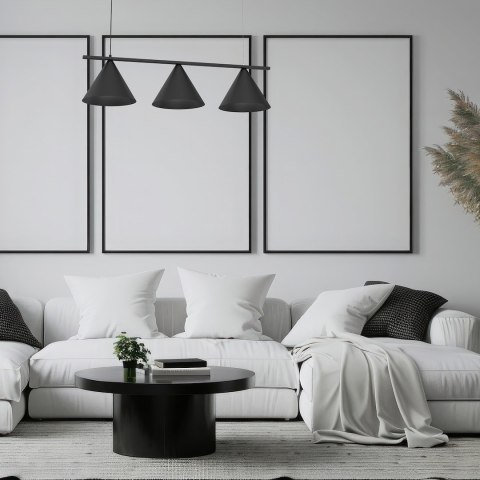 Lampa wisząca CAPITAL CZARNY 3XGX53 Lampa wisząca CAPITAL CZARNY 3XGX53