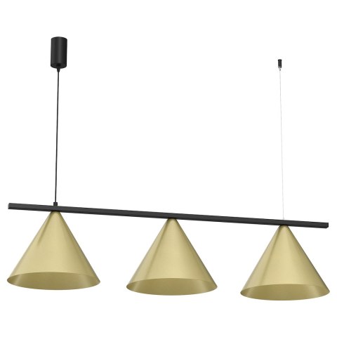 Lampa wisząca CAPITAL CZARNY-ZŁOTY 3XGX53 Lampa wisząca CAPITAL CZARNY-ZŁOTY 3XGX53