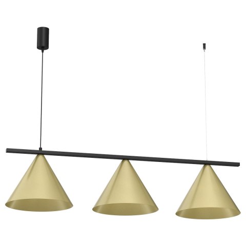 Lampa wisząca CAPITAL CZARNY-ZŁOTY 3XGX53 Lampa wisząca CAPITAL CZARNY-ZŁOTY 3XGX53