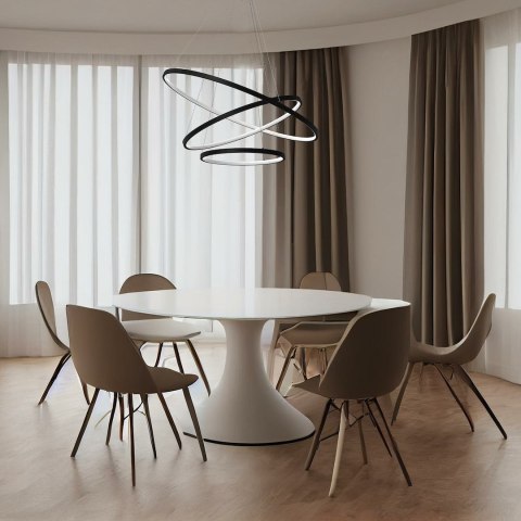 Lampa wisząca HOOP BLACK 93W LED Lampa wisząca HOOP BLACK 93W LED
