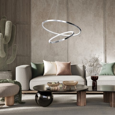 Lampa wisząca HOOP CHROME 51W LED Lampa wisząca HOOP CHROME 51W LED