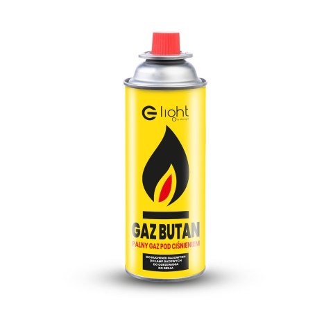 Zestaw Palnik Czarny + Kartusz Gazowy 230g