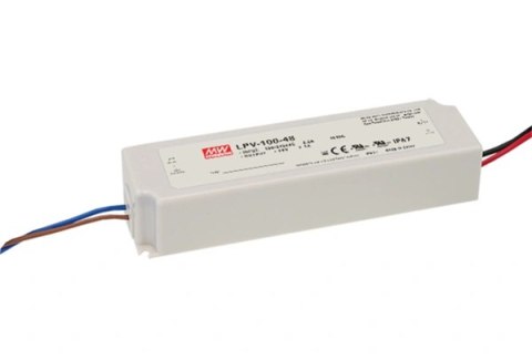 MEAN WELL Zasilacz impulsowy; LED; 100.8W; 24V; 4.2A; 90-264VAC; 127-370VDC; IP67 MEAN WELL Zasilacz impulsowy; LED; 100.8W; 24V; 4.2A; 90-264VAC; 127-370VDC; IP67
