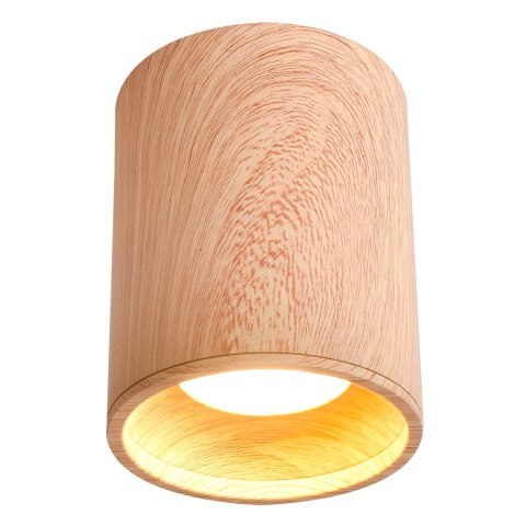 TUBA LAMPA SUFITOWA 1X15W GU10 7,9/10 DREWNIANY TUBA LAMPA SUFITOWA 1X15W GU10 7,9/10 DREWNIANY