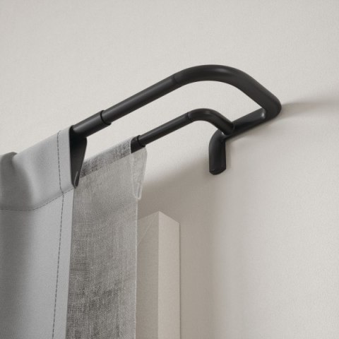 UMBRA karnisz TWILIGHT DOUBLE 76 - 213 cm czarny mat UMBRA karnisz TWILIGHT DOUBLE 76 - 213 cm czarny mat