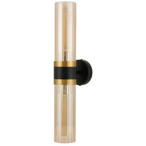 Kinkiet Malika 2xE27 czarny WL0123-2 Kinkiet Malika 2xE27 czarny WL0123-2