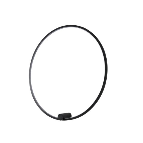 Kinkiet Ringa L 1xLED czarny WL0116-L-BK Kinkiet Ringa L 1xLED czarny WL0116-L-BK