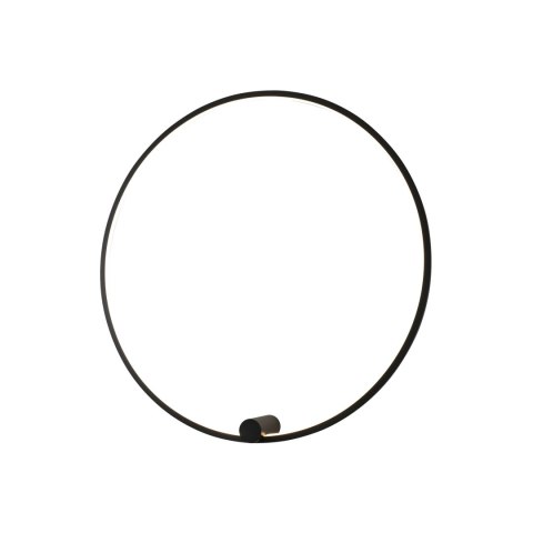 Kinkiet Ringa L 1xLED czarny WL0116-L-BK Kinkiet Ringa L 1xLED czarny WL0116-L-BK
