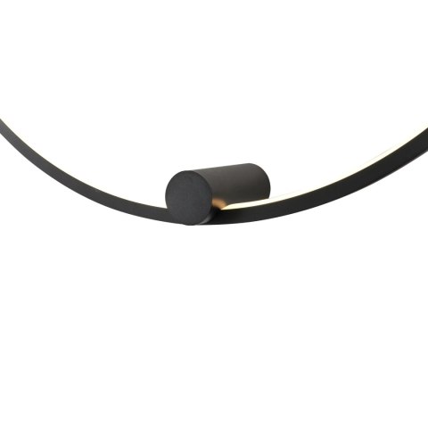 Kinkiet Ringa L 1xLED czarny WL0116-L-BK Kinkiet Ringa L 1xLED czarny WL0116-L-BK