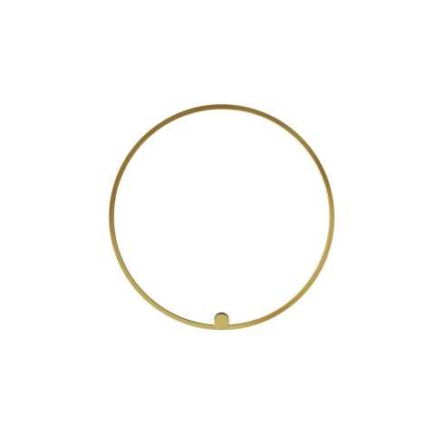 Kinkiet Ringa L 1xLED złoty WL0116-L-GD Kinkiet Ringa L 1xLED złoty WL0116-L-GD