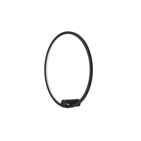 Kinkiet Ringa M 1xLED czarny WL0116-M-BK