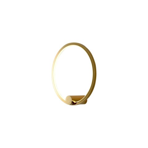 Kinkiet Ringa S 1xLED złoty WL0116-S-GD Kinkiet Ringa S 1xLED złoty WL0116-S-GD