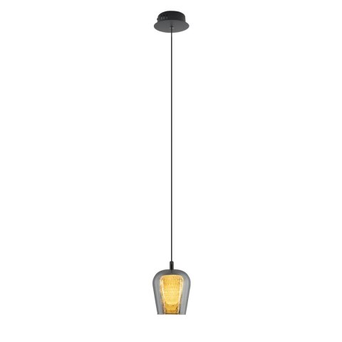 Lampa Wisząca Keso 1xLED czarna PL0141-1 Lampa Wisząca Keso 1xLED czarna PL0141-1