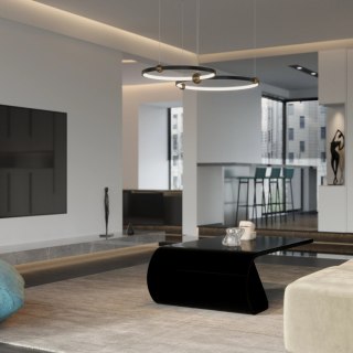 Lampa Wisząca Kido M LED czarny PL0139