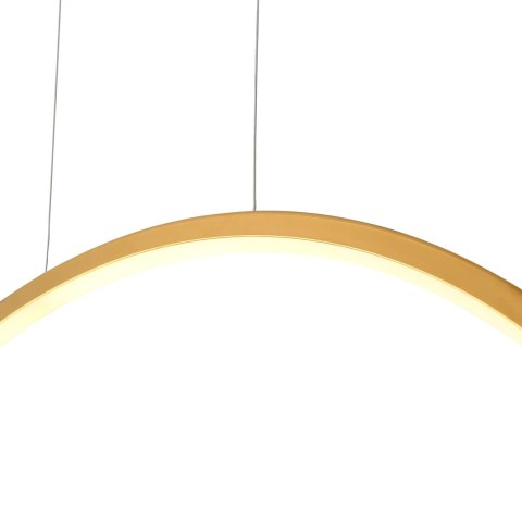 Lampa Wisząca Loop S 1xLED złota IP44 PL0119-65-GD Lampa Wisząca Loop S 1xLED złota IP44 PL0119-65-GD