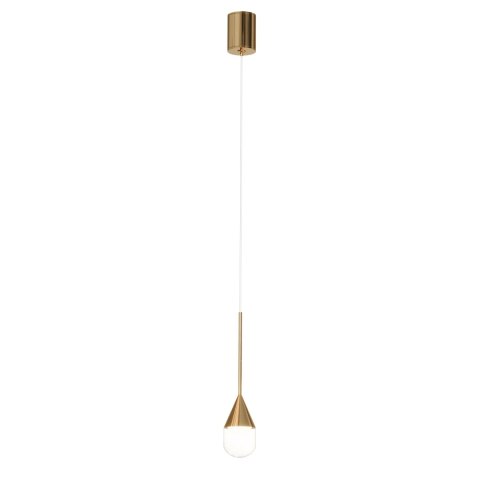 Lampa Wisząca Nata 1xLED złota PL0104-GD Lampa Wisząca Nata 1xLED złota PL0104-GD