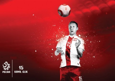 Kamil Glik Reprezentacja Polski - fototapeta Kamil Glik Reprezentacja Polski - fototapeta