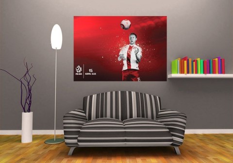 Kamil Glik Reprezentacja Polski - fototapeta Kamil Glik Reprezentacja Polski - fototapeta