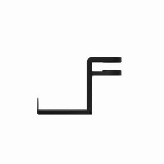 LVN System Uchwyt na słuchawki Hook obrotowy Czarny