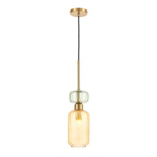 Lampa wisząca MOLLY AMBER 1xE14