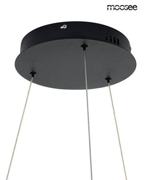 MOOSEE lampa wisząca GARDENS 50 czarna