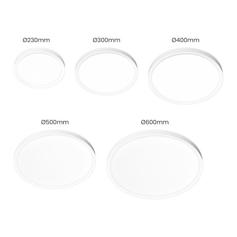 Plafon MAQ 40W 3CCT Biały Plafon MAQ 40W 3CCT Biały