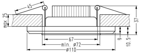 SSP-23 CH/TR+WH 8W LED 230V RING LED BIAŁY oczko sufitowe lampa sufitowA STAŁA OKRĄGŁA SZKŁO TRANSPARENTNE SSP-23 CH/TR+WH 8W LED 230V RING LED BIAŁY oczko sufitowe lampa sufitowA STAŁA OKRĄGŁA SZKŁO TRANSPARENTNE
