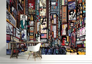 Street in New York - fototapeta