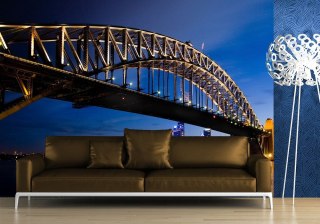 Sydney nocą - fototapeta