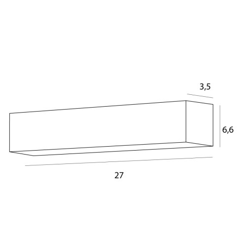 MAXLIGHT C0254 LAMPA SUFITOWA X-LINE 14W MAXLIGHT C0254 LAMPA SUFITOWA X-LINE 14W