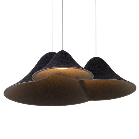 MAXLIGHT P0565 LAMPA WISZACA BELLMOND BLACK&GREY MAXLIGHT P0565 LAMPA WISZACA BELLMOND BLACK&GREY
