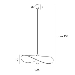 MAXLIGHT P0585 LAMPA WISZĄCA PAN