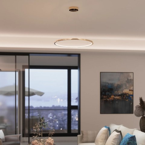 Lampa Wisząca Ringa LED złota PL0150-GD
