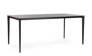 BIZZOTTO stół jadalniany REIJA 180 czarny / szary