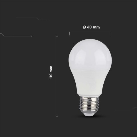 Żarówka LED V-TAC 10,5W E27 A60 VT-2112-N 6500K 1055lm Żarówka LED V-TAC 10,5W E27 A60 VT-2112-N 6500K 1055lm