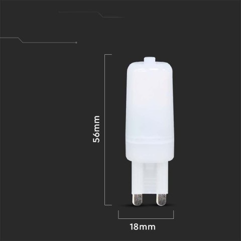 Żarówka LED V-TAC SAMSUNG CHIP 2.2W G9 VT-11033 3000K 200lm 5 Lat Gwarancji Żarówka LED V-TAC SAMSUNG CHIP 2.2W G9 VT-11033 3000K 200lm 5 Lat Gwarancji