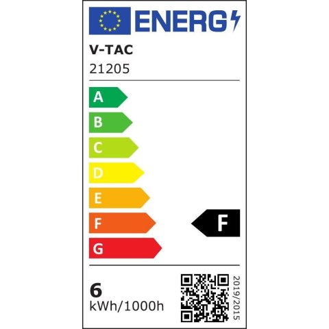 Żarówka LED V-TAC SAMSUNG CHIP 6W GU5.3 MR16 12V 110st VT-257 4000K 455lm 5 Lat Gwarancji Żarówka LED V-TAC SAMSUNG CHIP 6W GU5.3 MR16 12V 110st VT-257 4000K 455lm 5 Lat Gwarancji