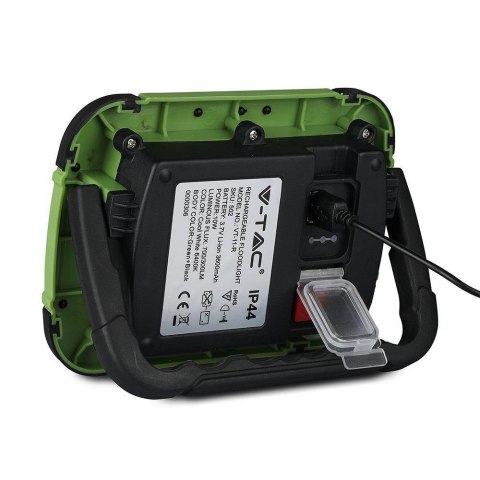Projektor LED V-TAC 10W Ładowalny USB SAMSUNG CHIP Funkcja SOS 3,7V Li-Ion IP44 VT-11-R 6400K 700lm Projektor LED V-TAC 10W Ładowalny USB SAMSUNG CHIP Funkcja SOS 3,7V Li-Ion IP44 VT-11-R 6400K 700lm
