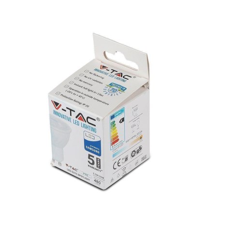 Żarówka LED V-TAC SAMSUNG CHIP 6.5W GU10 110st VT-247 3000K 480lm 5 Lat Gwarancji Żarówka LED V-TAC SAMSUNG CHIP 6.5W GU10 110st VT-247 3000K 480lm 5 Lat Gwarancji