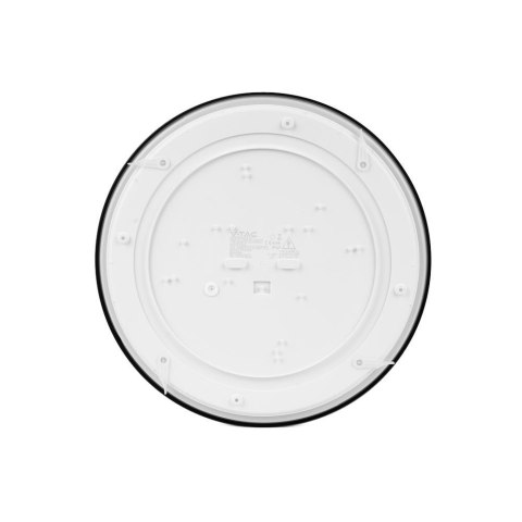 Plafon V-TAC 24W LED Okrągły 30cm Natynkowy IP44 Czarny VT-8624B 6500K 2500lm
