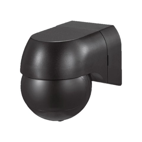 Czujnik Ruchu Ścienny 180st Ruchoma Główka Czarny FULL BLACK V-TAC VT-8028 Czujnik Ruchu Ścienny 180st Ruchoma Główka Czarny FULL BLACK V-TAC VT-8028
