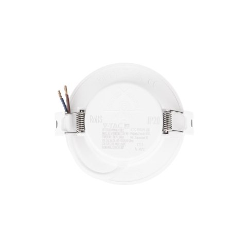 Panel Wpuszczany V-TAC 3W LED SAMSUNG CHIP Okrągły 90x28mm VT-61003RD-S 6500K 330lm 5 Lat Gwarancji