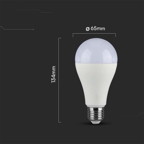 Żarówka LED V-TAC SAMSUNG CHIP 17W E27 A65 VT-21017 3000K 1710lm 5 Lat Gwarancji Żarówka LED V-TAC SAMSUNG CHIP 17W E27 A65 VT-21017 3000K 1710lm 5 Lat Gwarancji