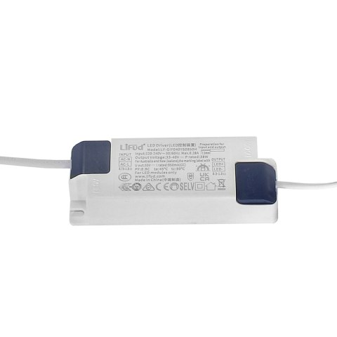 Plafon 119,5X29,5cm 40W Podtynkowy+zestaw zawieszenia linkowego 4000K BY-LPB-1230-40 PREMIUM UGR-19
