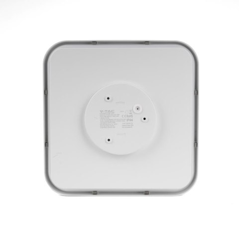 Plafon V-TAC 24W LED Kwadrat 29x29cm Natynkowy IP44 Biały VT-8624 4000K 2500lm