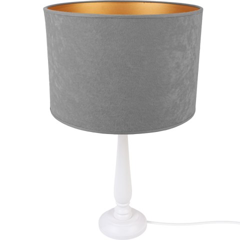 Lampa stołowa BERTA szara Lampa stołowa BERTA szara
