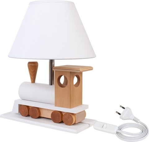 Lampa stołowa Lokomotywa biała Lampa stołowa Lokomotywa biała